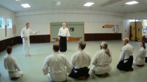 Introducing for the visiting instructor to Aikido of Norfolk