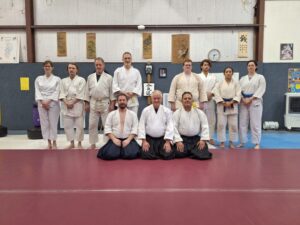 Group of aikidoka