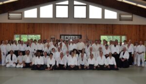 Big group of aikidoists